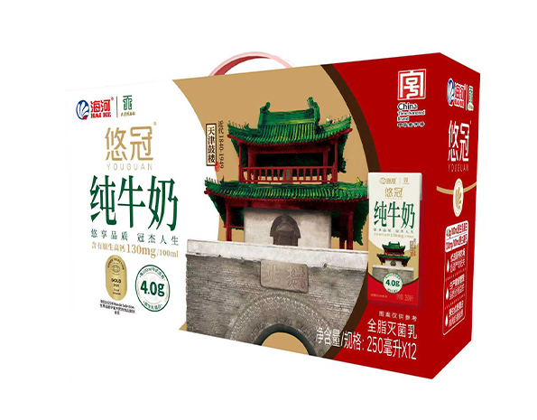 海河乳品 悠冠纯牛奶(4.0蛋白)