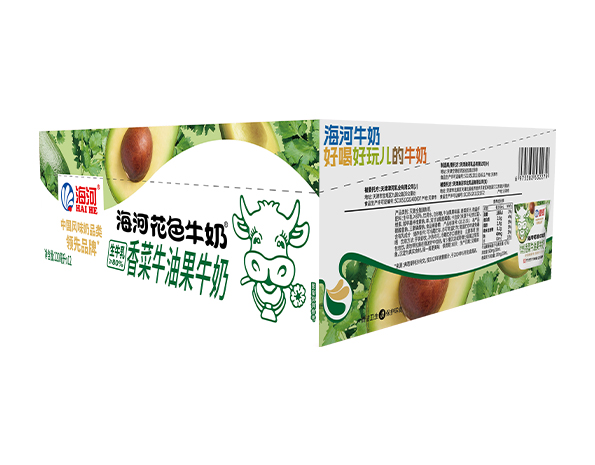 海河乳品 香菜牛油果牛奶